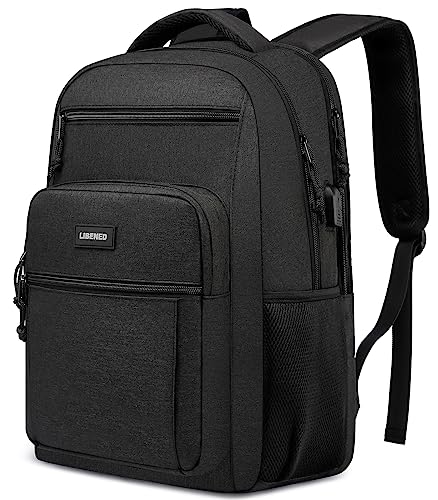 LIBENED Schulrucksack Teenager Jungen, Rucksack Herren für Schule Arbeit,...