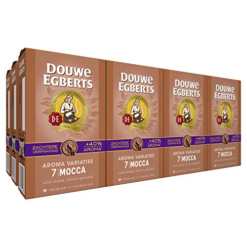 Douwe Egberts Filterkoffie Aroma Variaties Mocca Premium (3 Kilogram, Intensiteit 07/09, Dark Roast Koffie), 12 x 250… - Afbeelding 4