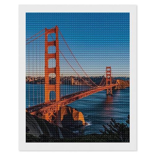Kit peinture diamant 40x50 cm strass ronds loisir créatif