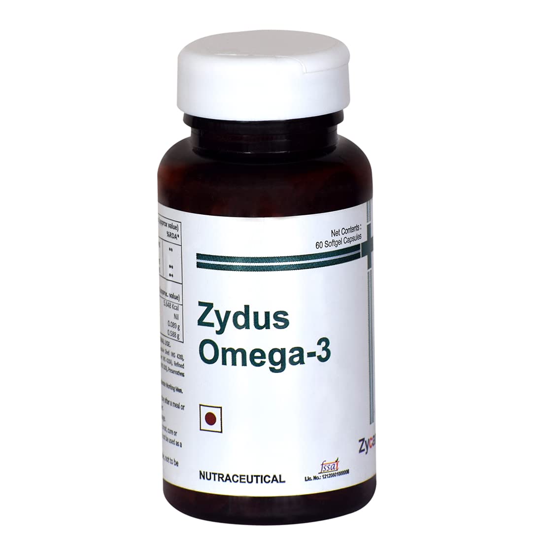 German Remedies Zydus Omega 3 Premium Life's Capsule For Men Women