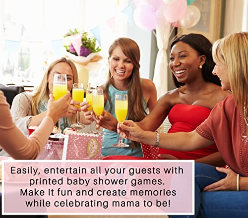 Paper Clever Party Purple Elephant Baby Animal Matching Game (25 Pack) Guess Activity Cards Guests Play For Prizes – Fun Match The Pair Activity For Birthday, Kids And Adults – 4X6 Printed Card Set #TOP5