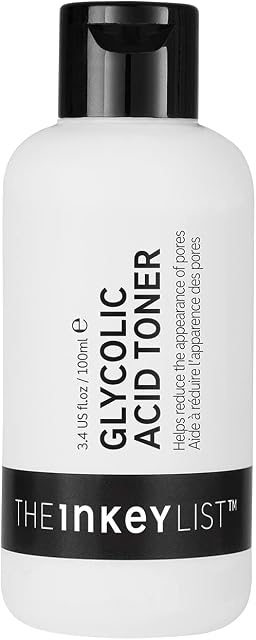 The INKEY List 10% Glycolic Acid Toner Helps to Reduce Pore Appearance 100ml