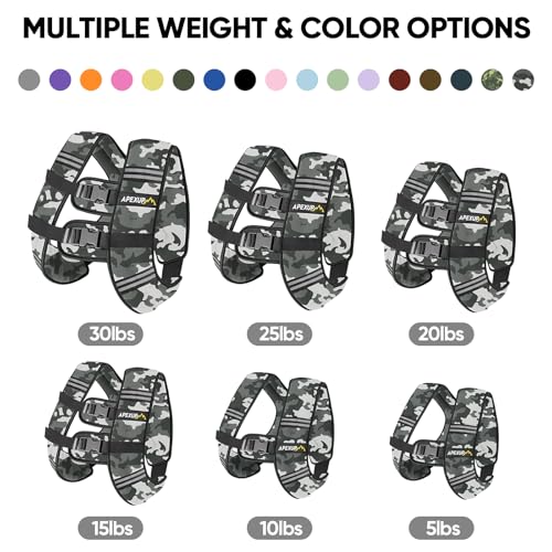 Image of APEXUP Weighted Vest Men Women, Weight Vest for Women Workout Equipment for Strength Training Running