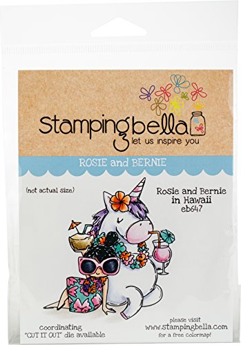 Stamping Bella Cling Stamps Rosie & Bernie In Hawaii, Multi