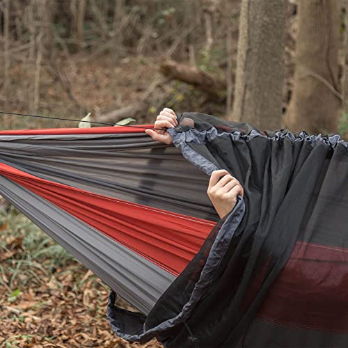 Castaway Living Travel Hammock Bug Net - Fast and Easy Set Up for Single or Double Travel Hammocks - 10ft Constructed of Premium Nylon Taffeta