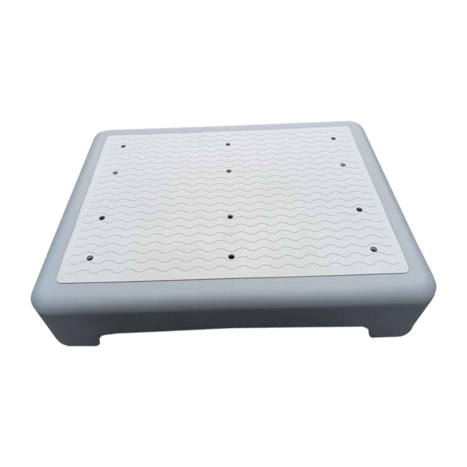 Sharplace Taburete de ducha Taburete Paso elevador para el baño de la bañera de la cama, Gris