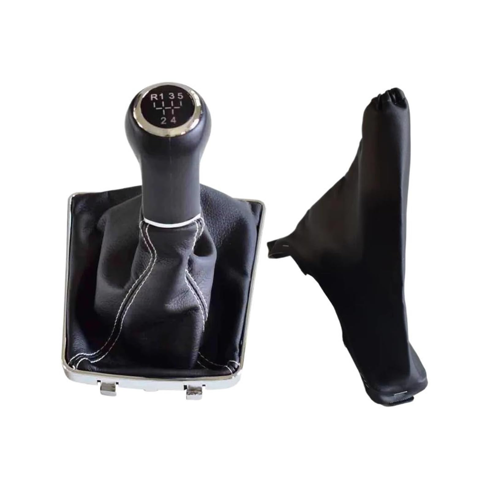 Lozopmtmld R5-White Shift Lever Knob For Vauxhall For Opel Upgrade