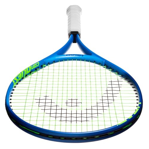 Image of HEAD Aluminium Ti. Conquest Tennis Racket - Pre-Strung Head Light Balance 27 Inch Racquet - 4 1 /4 in Grip, Assorted