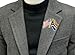 vmcoatdu USA American and South Africa Friendship Flag Cross Connection Pin Brooch Badge for Hat Cap Clothing Backpack Pin (United States and South Africa)