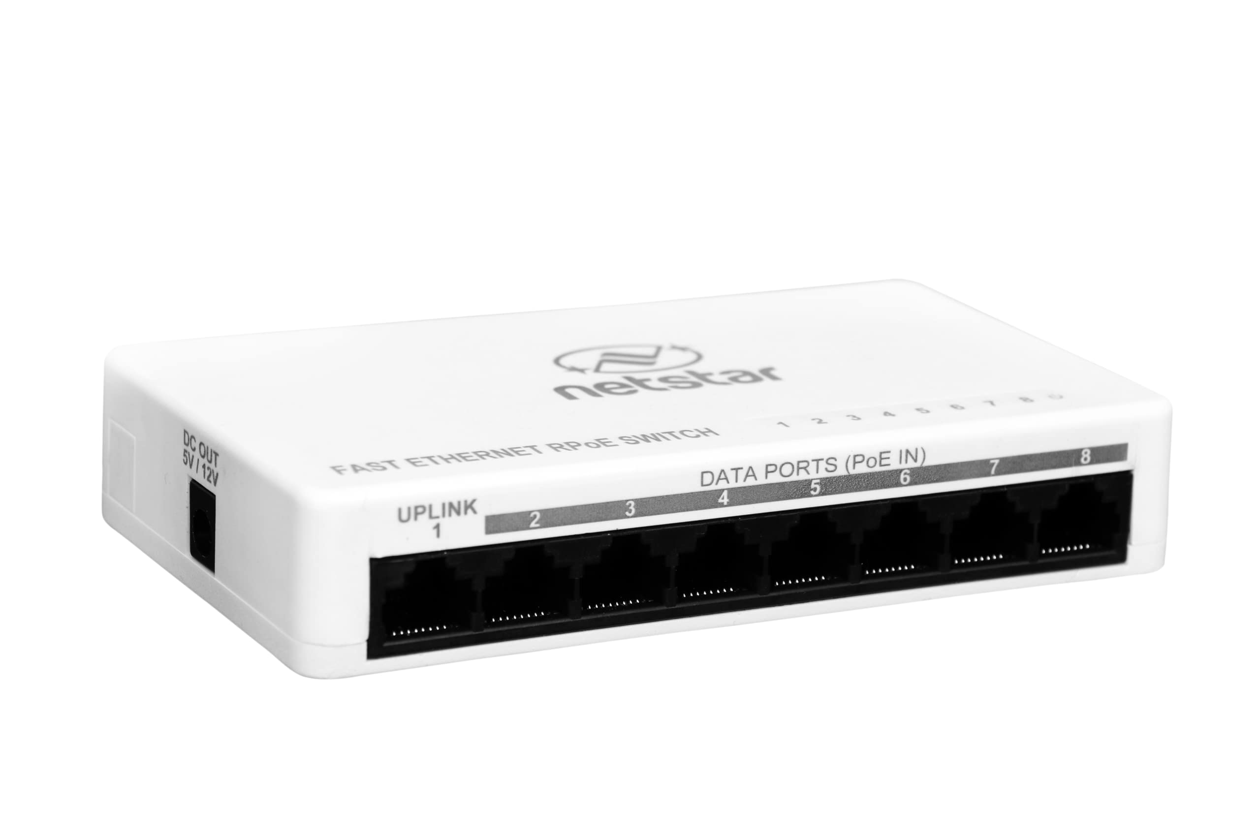 NETSTAR® Reverse PoE Switch | 10/100 Mbps | All Purpose RPoE Switch – Works with ONU/ONTs, Fiber Media Converters, & Wireless CPEs | 100% Made in India | NS-8FE-RP-image-25