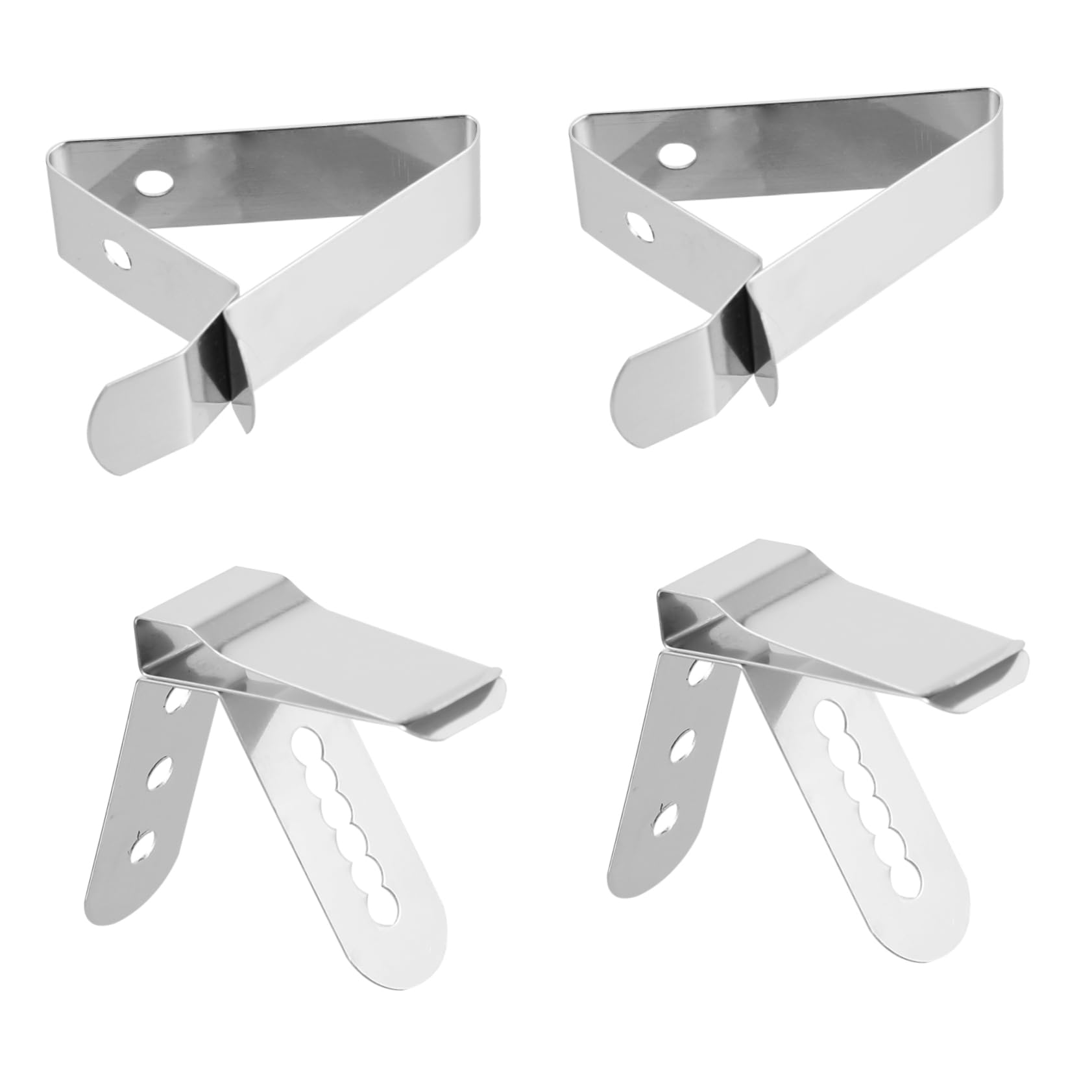 OFFSCH 4Pcs Thermometer Clips Meat Thermometer Clamps and Temperature Probe Holder for Cooking and Oil Frying Styles Each