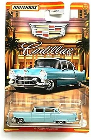 Matchbox 55 Cadi-llac Fleetwood azul cielo 912