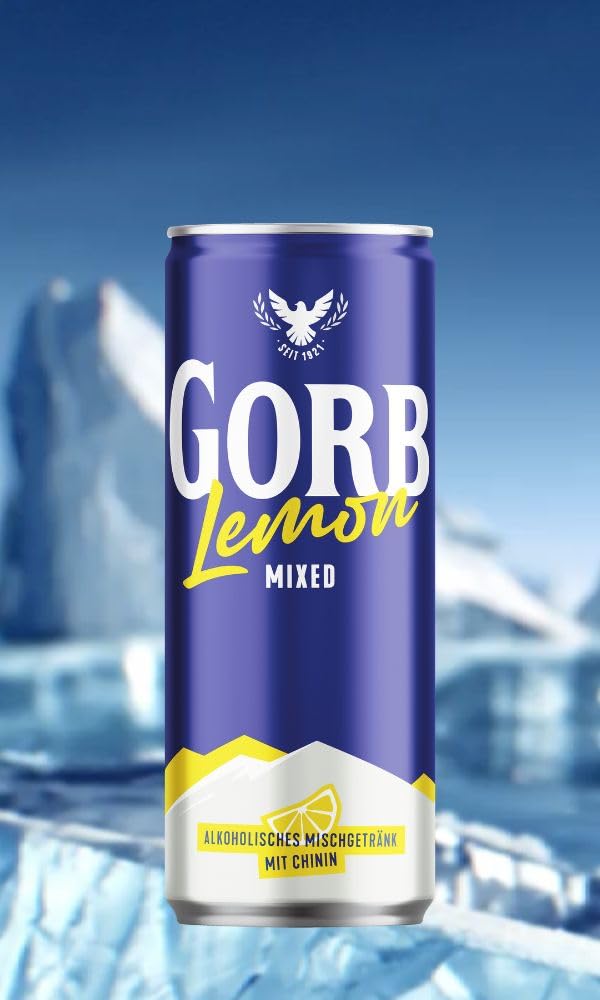 Gorbatschow Wodka Lemon 10% vol 12 x 0,33 l Dose