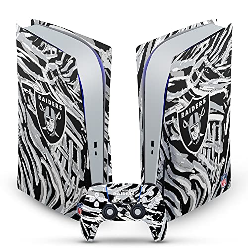 Vinyle plaque frontale NFL contre les rayures de la console PS5 Disc