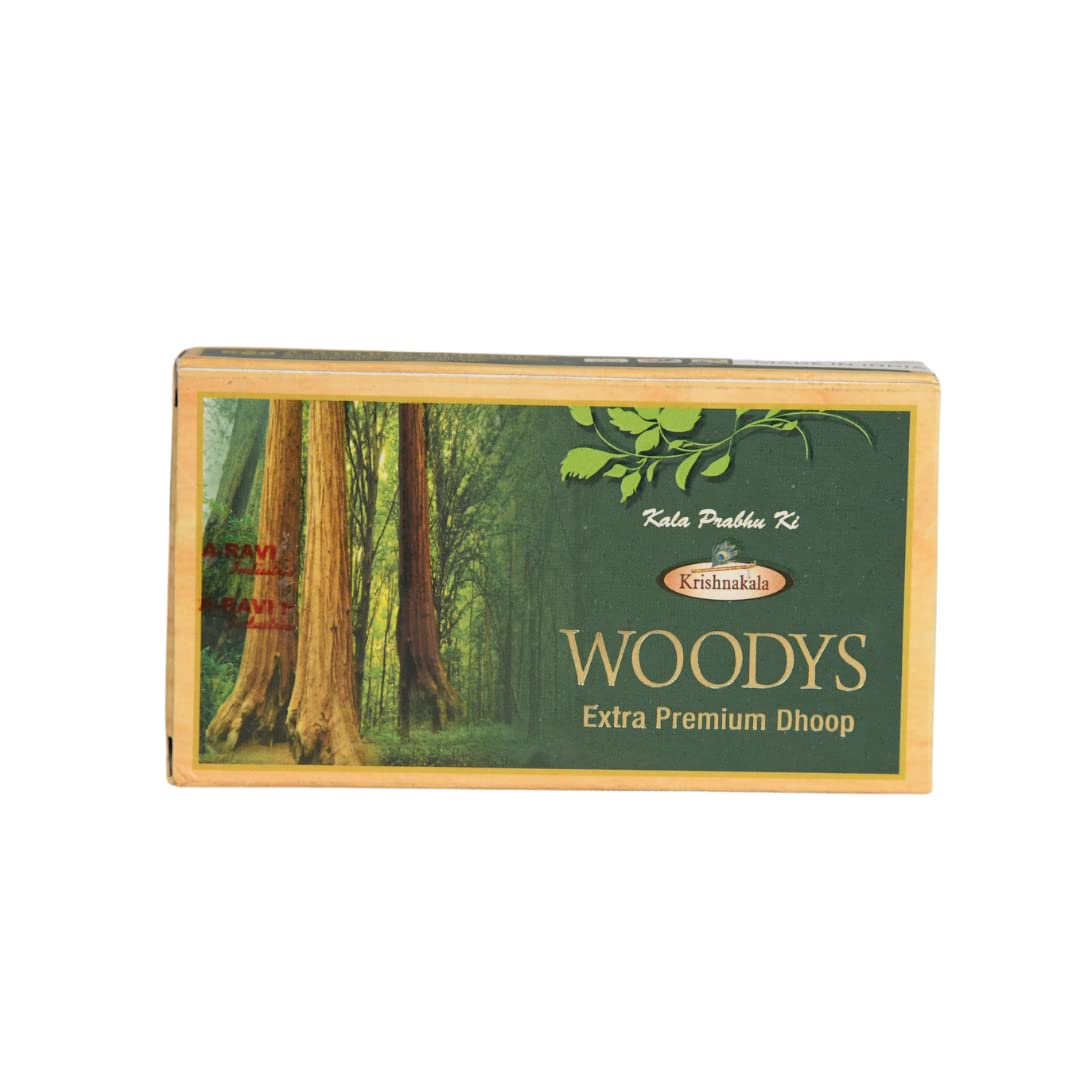 Krishnakala woodys Extra Premium Wet dhoop Combo of 4 Packs.