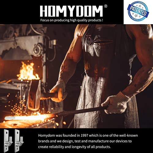 Homydom LX-JLG38125-2 Wall Mount Gate Hinge thumb #2