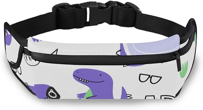 Amazon ウエストポーチ 恐竜 生活 アイスクリーム バナナ 雲柄 子供絵 メンズ レディース 人気 安い ランニングポーチ おしゃれ かわいい 流行り スポーツポーチ 運動 ランキング ジョギング 収納 Haydna ランニングポーチ