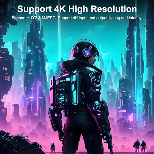 Tarjeta de captura de video HDMI 4K para conectar cámaras réflex a tu PC 5