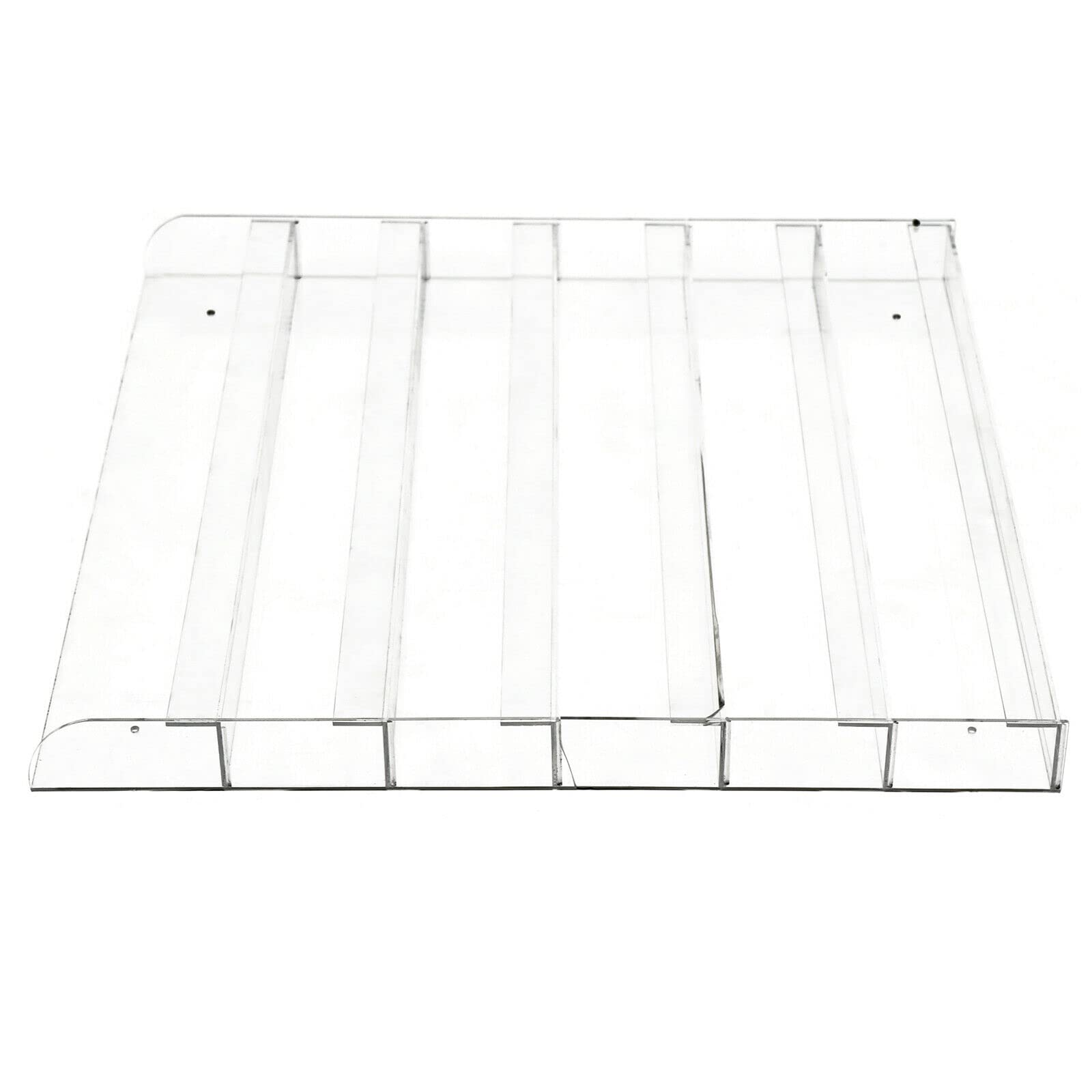 Futchoy Acryl Nagellack Regal Wandregal 6 Schichten für bis zu 96 Flaschen durchsichtiger Nagellack Organizer Ständer Make-up Display