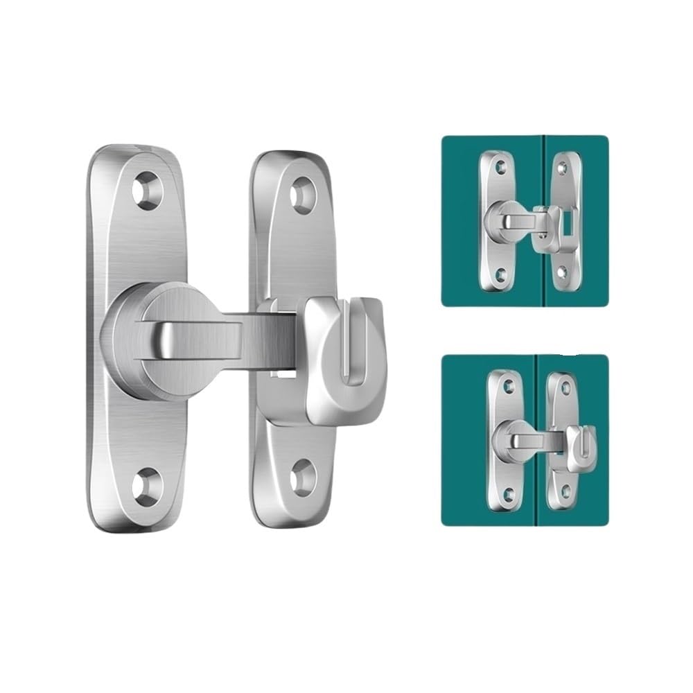 Metal Slide Bolt Latch for Wooden Gate and Fence Doors