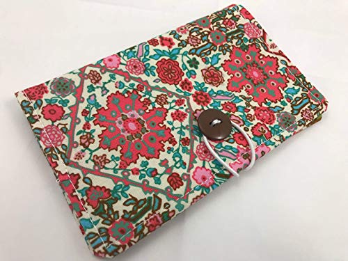 Tea Bag Wallet Case Organizer - Kaleidoscope in Bone
