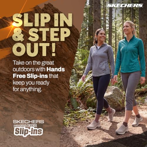 Image of Skechers Women's Hillcrest Sunapee | Suede & mesh upper with twin gore panels, Air-Cooled Memory Foam Insole, Heel Pillow holds your foot secure