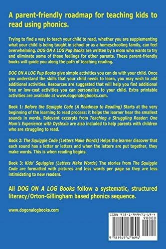Before The Squiggle Code A Roadmap To Reading Get Ready To Read Simple Fun And Effective Activities For New Or Struggling Readers Including Those With Dyslexia Dog On A Log Pup Books