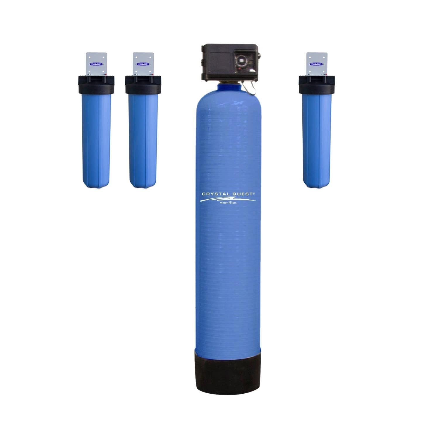 Eagle High Flow Whole House Water Filter | 15 GPM (1-3 Bathrooms) | Includes Water Softener | Crystal Quest