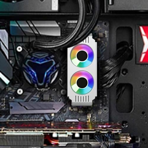 Ventirad ARGB 120mm double ventilateur silencieux pour PC fixe