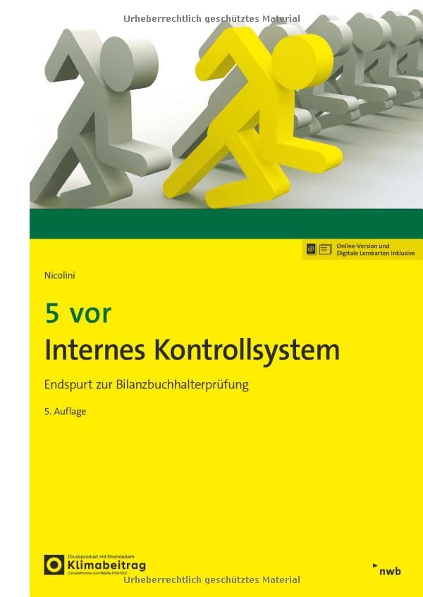 5 vor Internes Kontrollsystem: Endspurt zur Bilanzbuchhalterprüfung (NWB Bilanzbuchhalter)