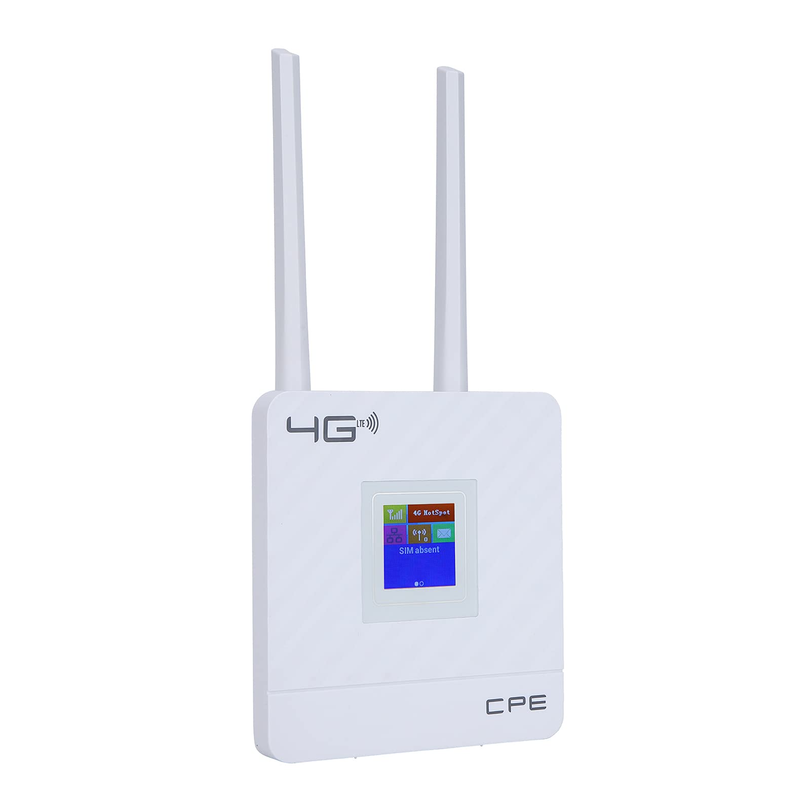 Router Wi-Fi 4G, Hotspot Wi-Fi Router Wireless 4G LTE CPE Sbloccato da 150 Mbps, con Slot per Sim Card Porta Wan/Lan Antenna Esterna(EU)
