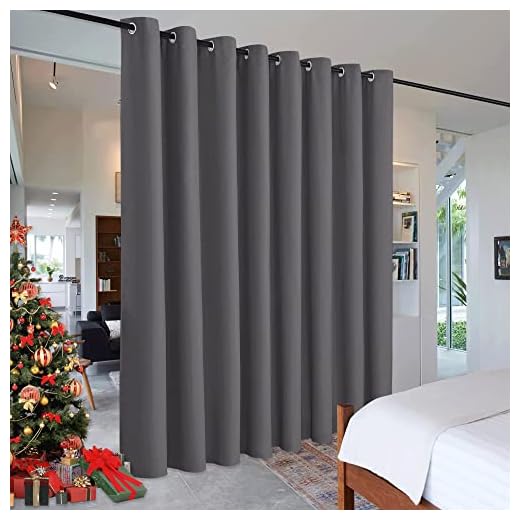 RYB HOME Extra Wide Soundproof Curtains