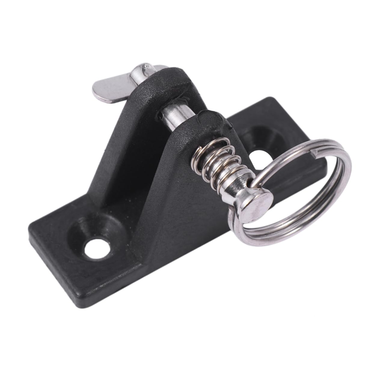 Supporto Cerniera Per Coperta Barca Aramox - Ferramenta In Acciaio Inox 316 Per Montaggio Su Ponte Bimini - 6x1,8x3,5 Cm