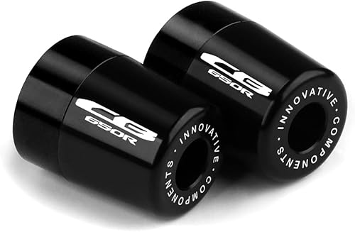 Miniatura 6 de Extremos de la barra del manillar, empuñaduras de mano, tapones compatibles con Honda CB650R 2019-2023  Manillar de motocicleta Grip End cb 650r