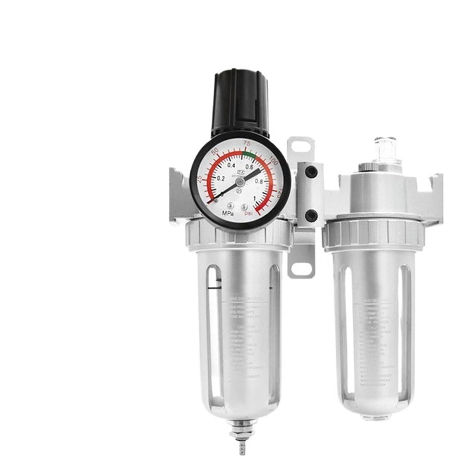 Piezas neumáticas SFC400 SFC300 SFC200 1/4 1/2 Compresor de aire Filtro Regulador Separador de aceite y agua Trampa Reguladora Válvula(SFC,200)