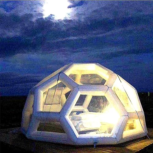 Carpa burbuja inflable moderna para 10 personas impermeable miniatura 4