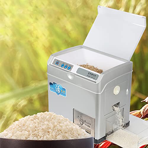 Regolazione di precisione continua: la nostra decorticatrice per cereali di grano adotta un motore a frequenza variabile da 500 W che può adattarsi meglio a diversi tipi di riso e alla lavorazione del riso con diversi requisiti di bianchezza e può adattarsi meglio al 90% del riso