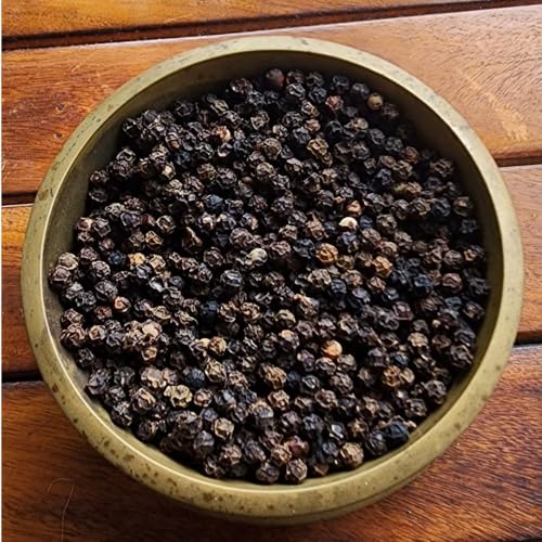 Image of Tropical Spices Kerala Whole Black Pepper Sabut Kali Mirch Marich Indian Kitchen Masala 600 g (6 pack of 100 g)