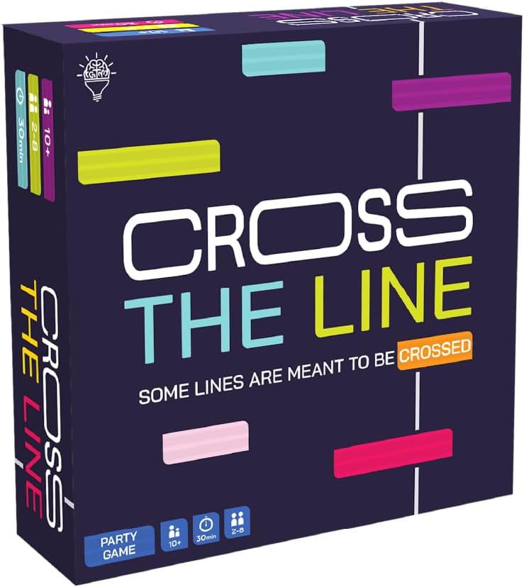 Gray Matters Games Cross The Line Party Game