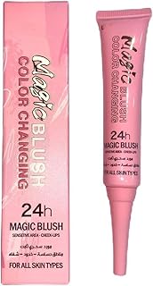 أحمر خدود تينت دريم يدوم 24 ساعة من ماجيك بلوس - يغذي البشرة ويصلح البشرة، تركيبة مائية تدوم طويلًا للحصول على لمسة نهائية كريمية غير لامعة، للبشرة الحساسة، 30 مل