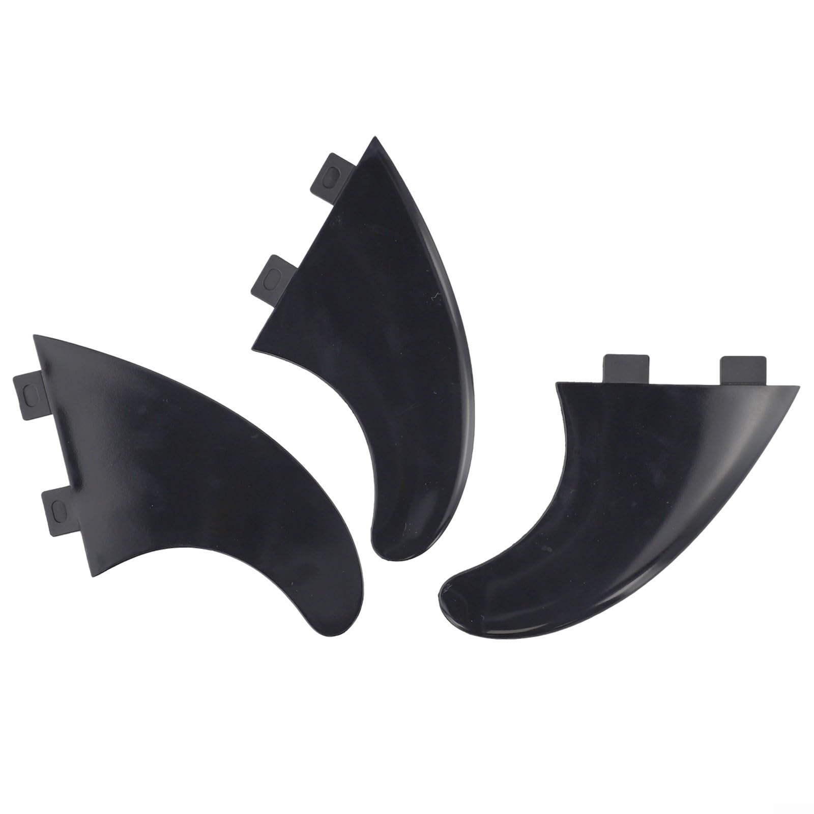 3 ailerons de queue de planche de surf compatibles avec le système de propulseur FCS pour G5, construit en fibre de verre de nylon pour une expérience de conduite flexible et stable