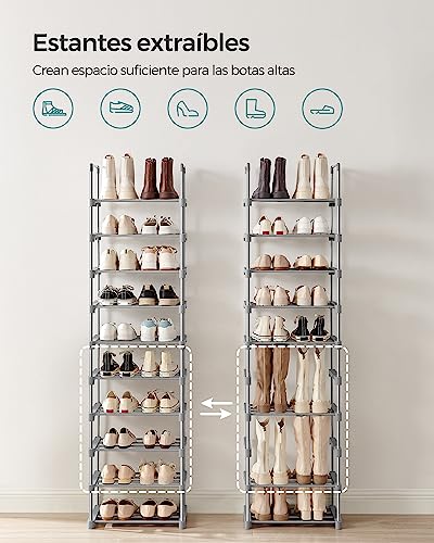 La Mejor Recopilación de Zapatera de pared . 21 zapatera de pared marca SONGMICS (3)