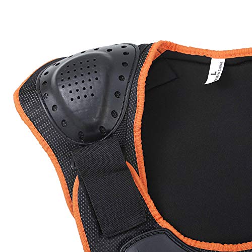 OHMOTOR Kid Body Armor Armour Jacket Children Chest Back Spine Protector Vest (Small) - Thumbnail 2
