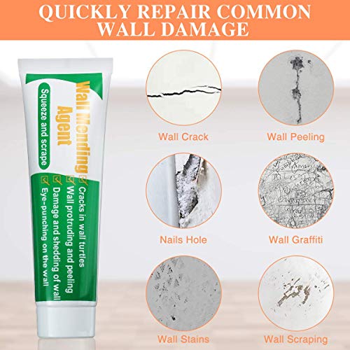Drywall Patch, ARTISTORE Wall Mending Agent, Quick & Easy Hole Filling Solution-Wall, Wood, Plaster Repair Kit for Home Office School - Self-Adhesive (100g)