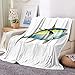 3D Couverture Peluche Poisson De Mer Couverture Voyage Pique-Nique Chambre Canapé-Lit Bébé Petite Couverture Adulte Enfant130X153Cm