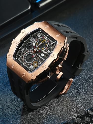 Image of TSAR BOMBA Mens Watch for Men Waterproof Men's Wrist Watches Gift for Men