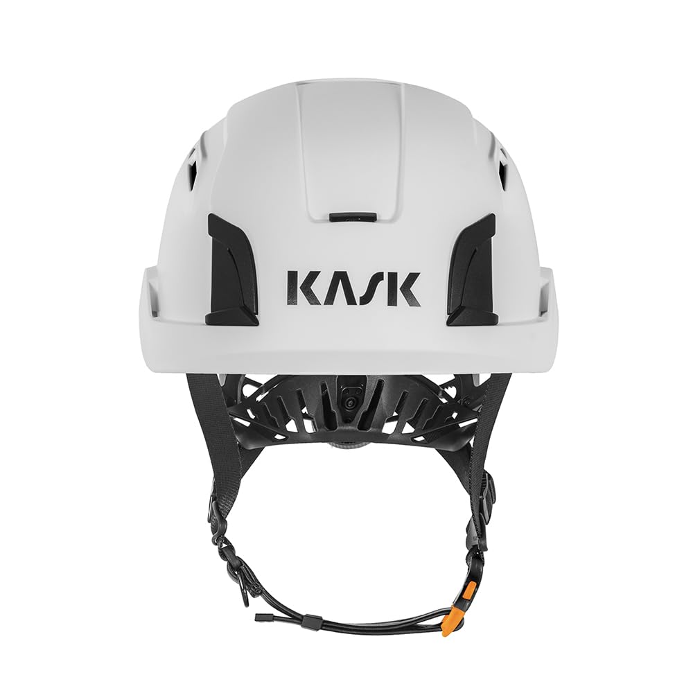 KASK ZENITH X Air - Casco de construcción, escalada y trabajo, rueda giratoria, talla 52-63 cm, sistema de ventilación, color: blanco
