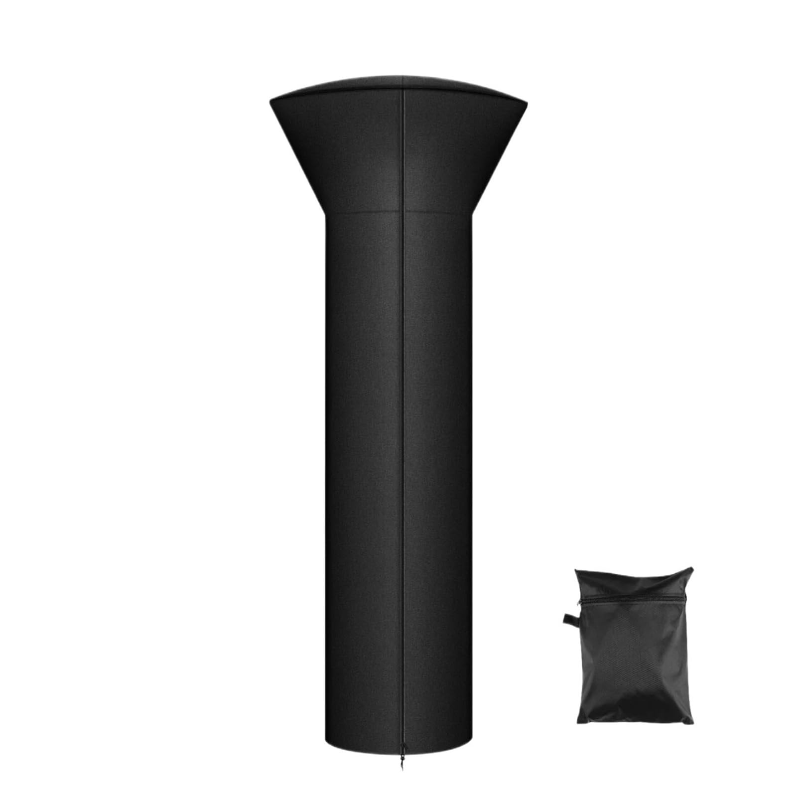 Linypa66 White-1 Pcs Patio Heater Cover Patio Heater Cover Waterproof With Zipper Storage Bag Outdoor Furniture Protector Dustproof Wind/Uv/Snow-Resistant 89'' Height