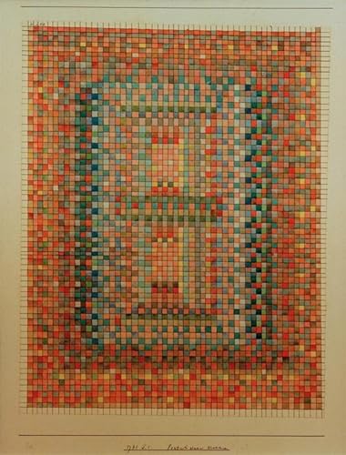 Impresiones de lienzo artísticas de Paul Klee, poster de alta calidad de 60x90cm