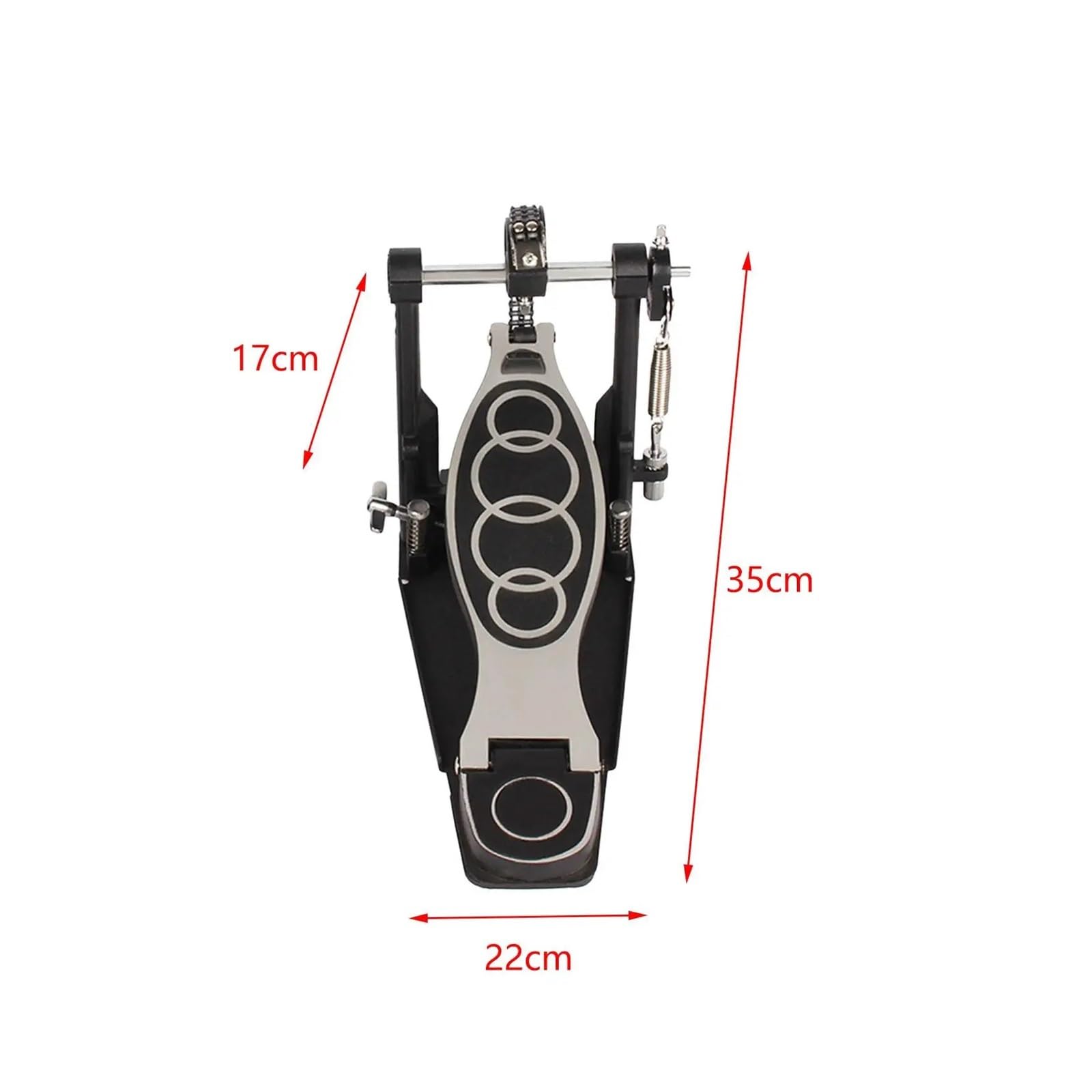 Pedale doppio Pedale doppio Pedale a due catene Hardware for percussioni for batteristi metal e rock Set di grancassa Amanti della batteria elettronica